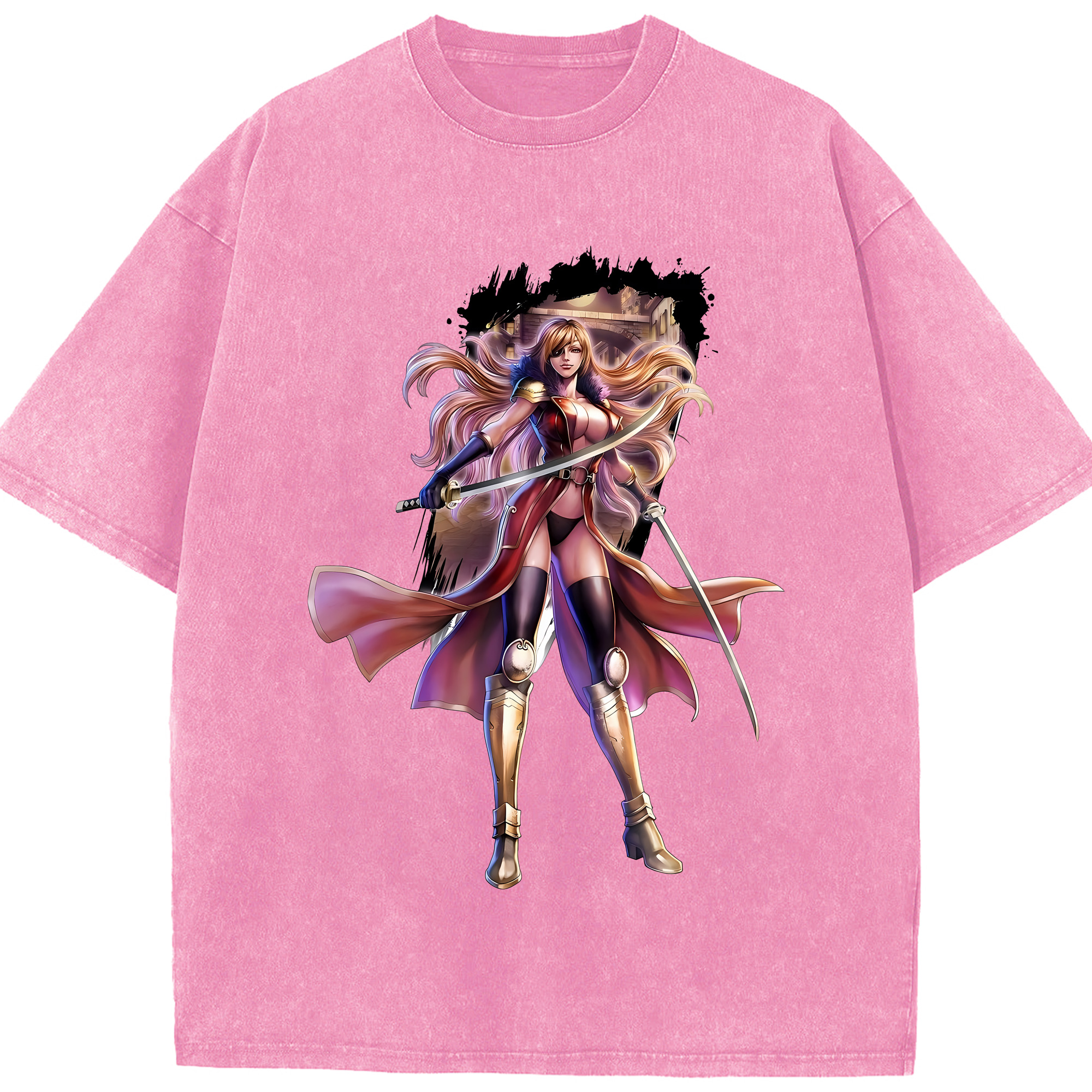 （画像用） 北斗の拳 Fist of the North Star 綿100% ヴィンテージ風 半袖Tシャツ（フロントプリント）